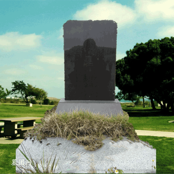 A19山西黑直立碑